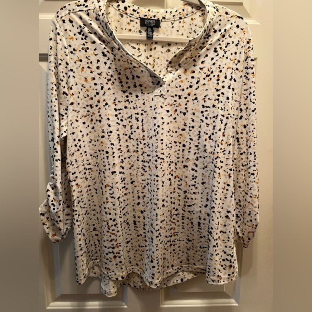 Jones New York Spotted Top, Large